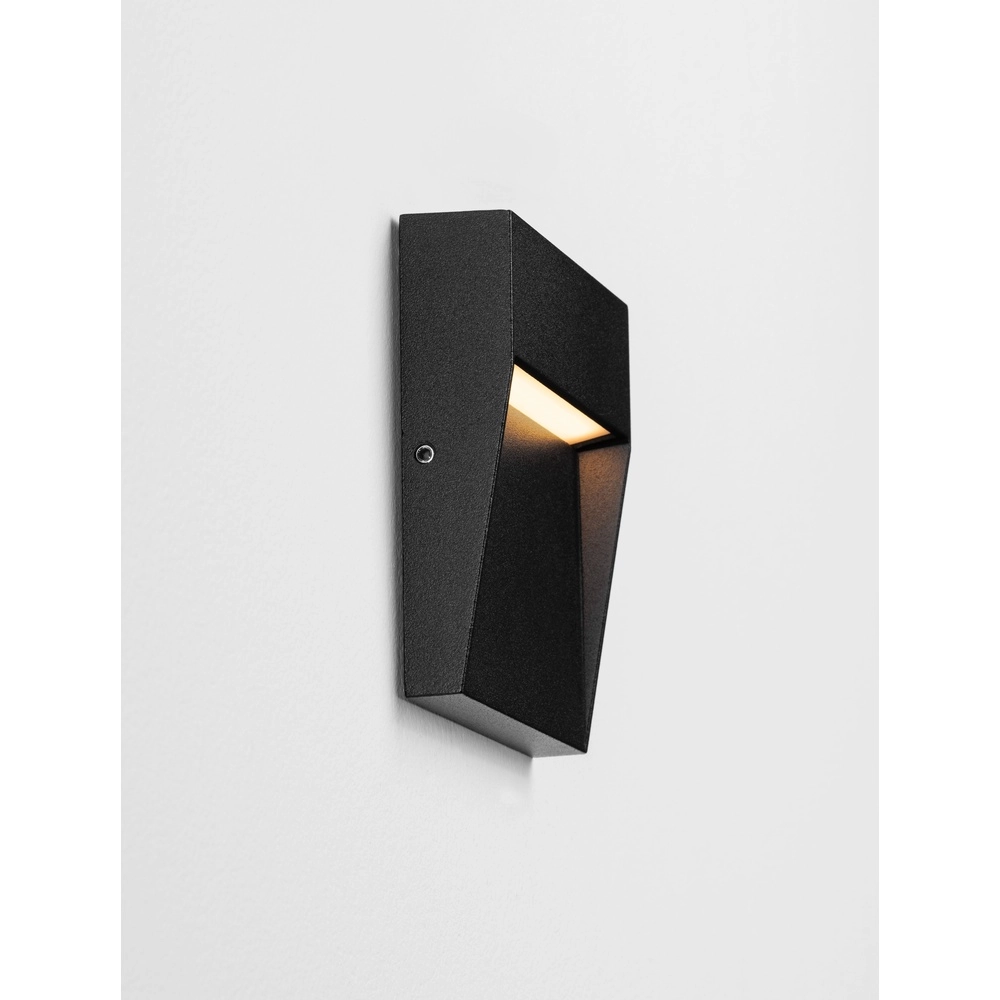 Applique murale carrée Toby Design noir Lyora 5212017453570