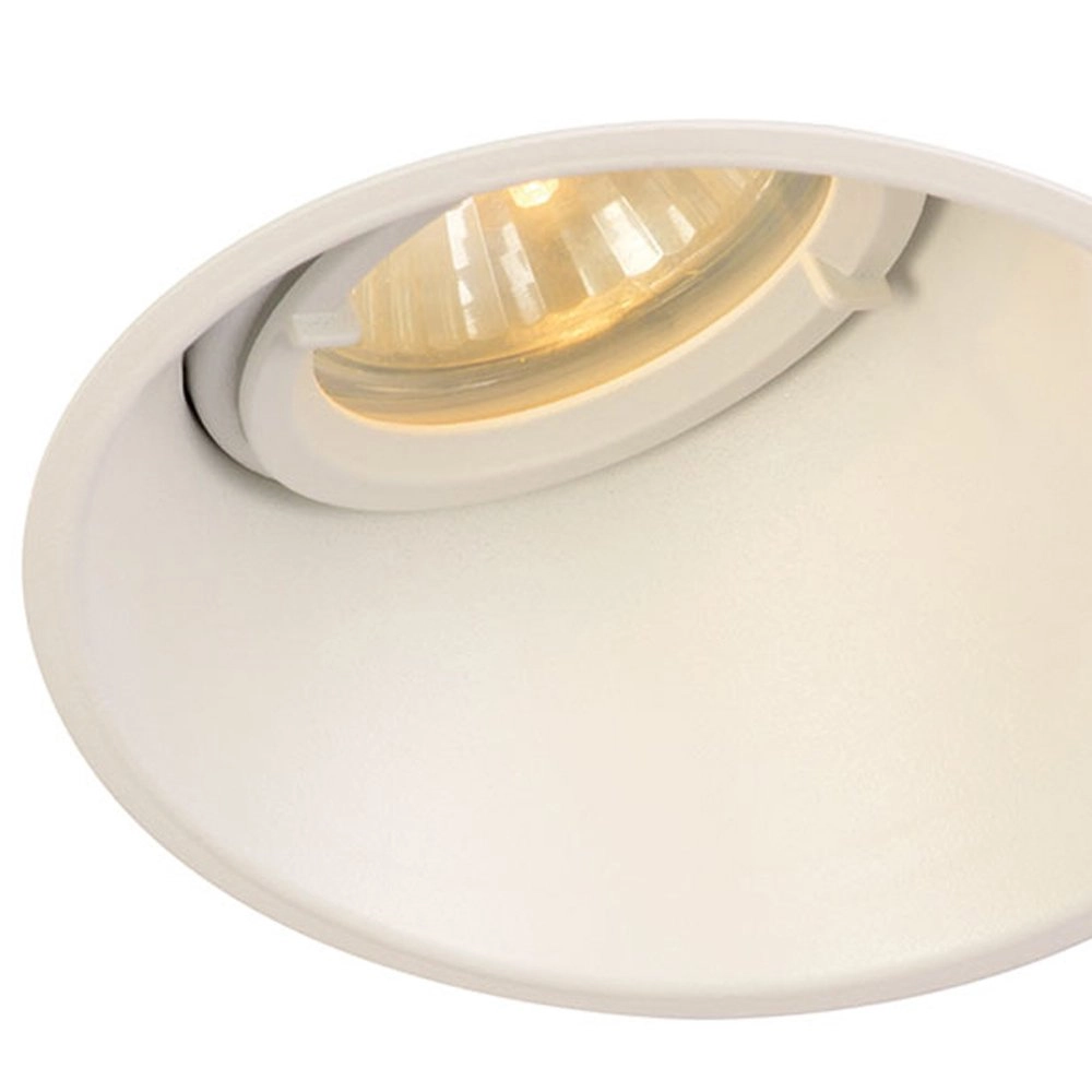 Spot encastrable Horn Slant 10,3 cm blanc SLV 4024163150149