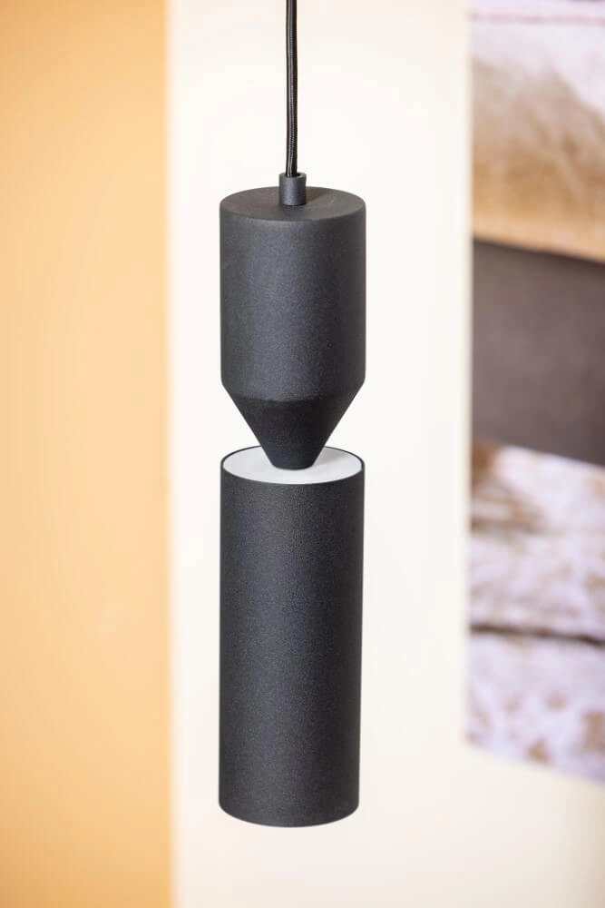 Lampe suspendue noire Pencil Ø 8 cm ETH 8720195305118