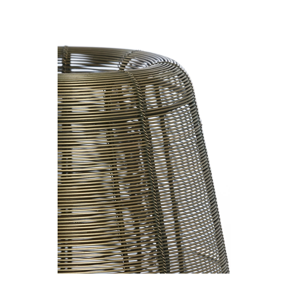 Lampe de table Aboso bronze cuivré Ø 24cm Light & Living 8717807701581
