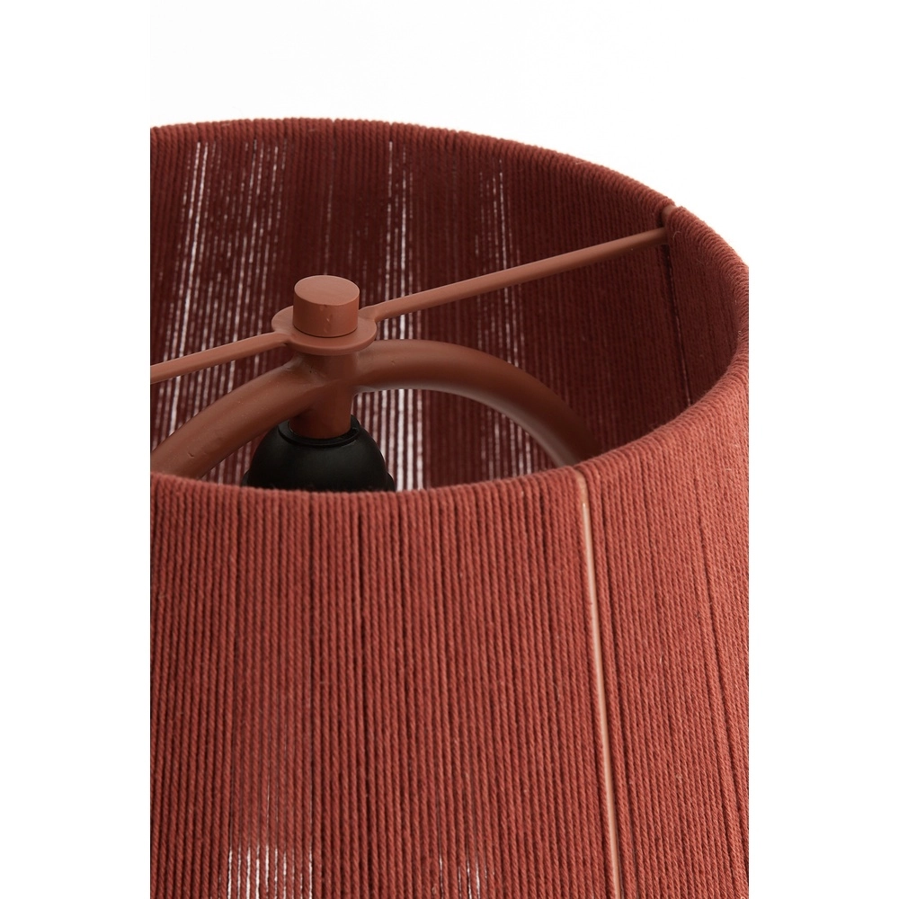 Lampe de table Espino Ø 31cm - terre cuite Light & Living 8717807808815