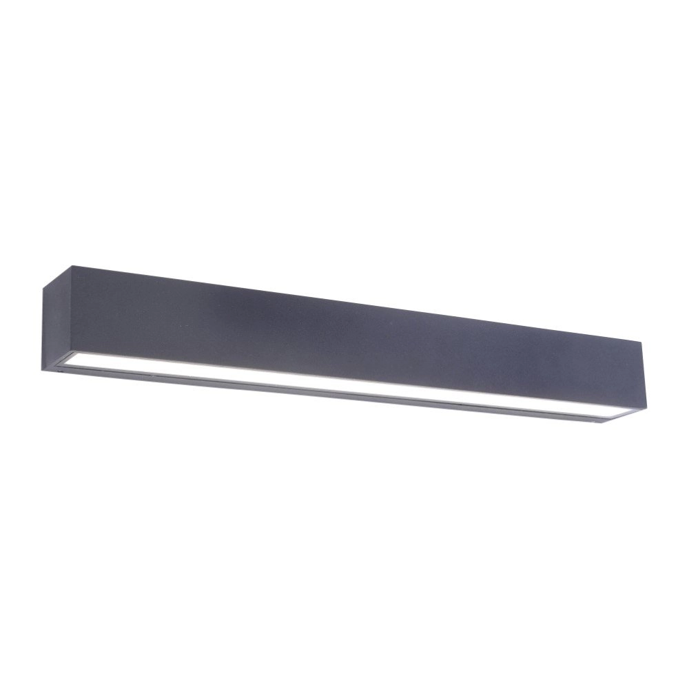 Spot mural allongé Robert 50 cm anthracite Spot mural allongé Robert 50 cm anthracite