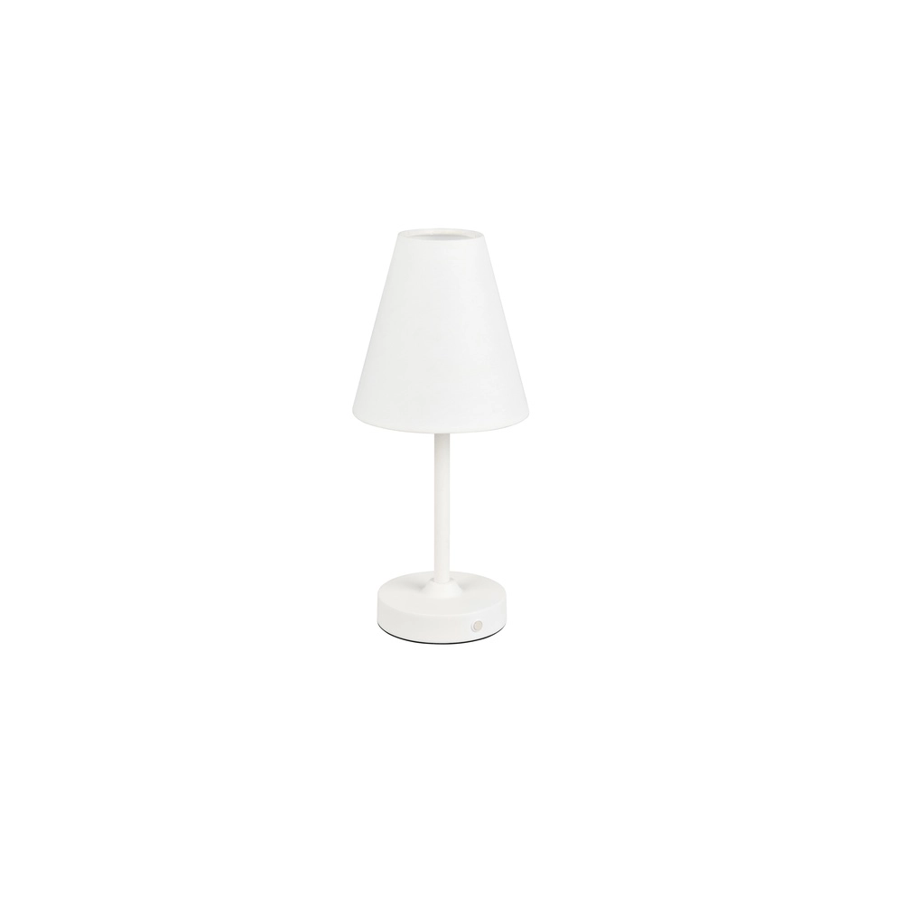 Lampe de table Kenny blanc avec capuchon blanc Trio 4017807654783