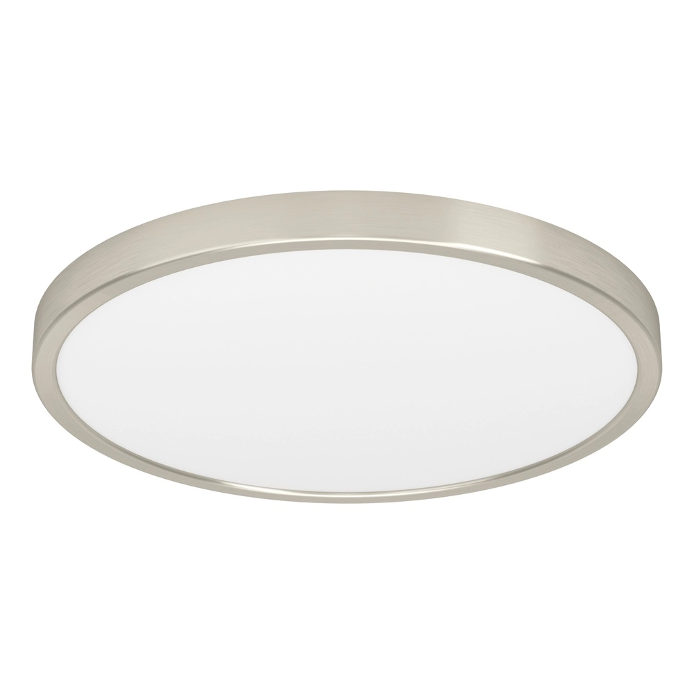 Lampe Zigbee IP44 Fueva 6-Z rond - acier inoxydable - Ø 38,9cm