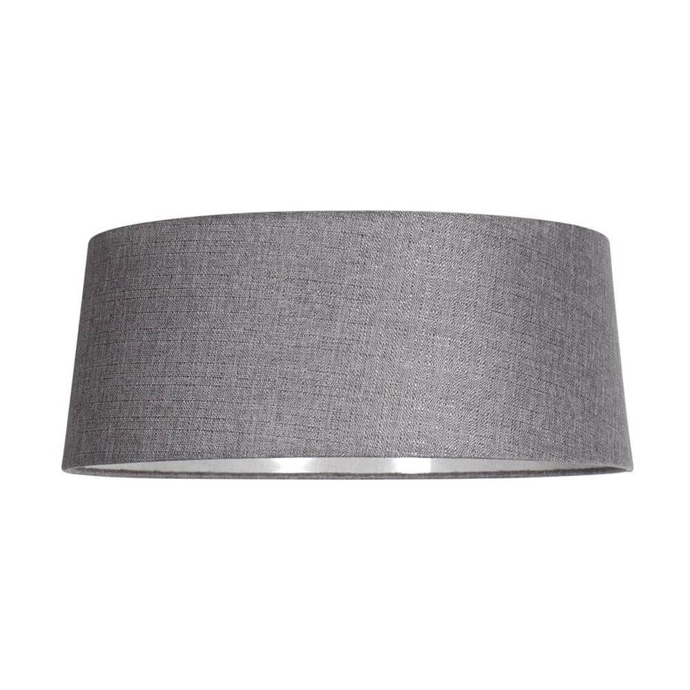 Lampadaire Zig-Zag noir avec abat-jour gris Ø 48cm Steinhauer 8712746179354