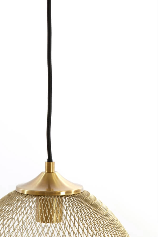 Suspension dorée Moroc 3 lumières Light & Living 8717807686444