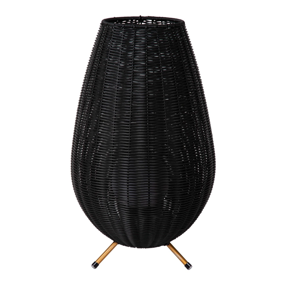 Lampe de table rechargeable Colin Ip44 Noir