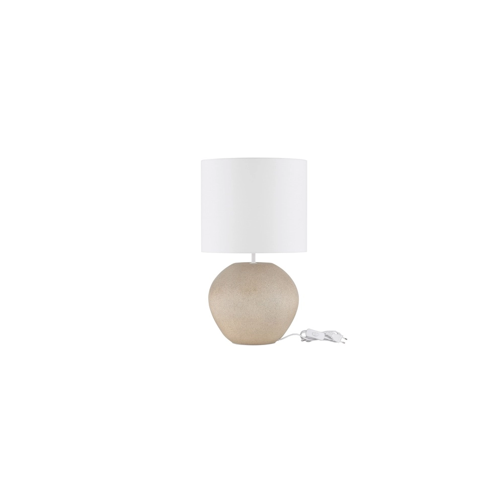 Lampe de table Mizu crème avec capuche blanche Lyora 5212017468901