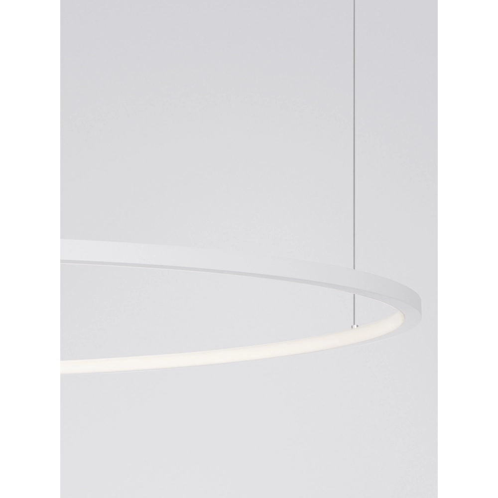 Suspension ronde Tarquin blanc Ø 100cm Lyora 5212017438331