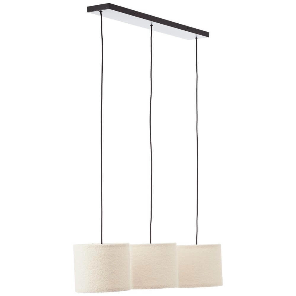 Lampe à suspension crème Teddy Ø45cm Brilliant 4004353447273