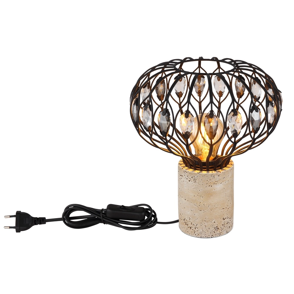 Lampe de table Dorthy Country Black Globo 9007371566075