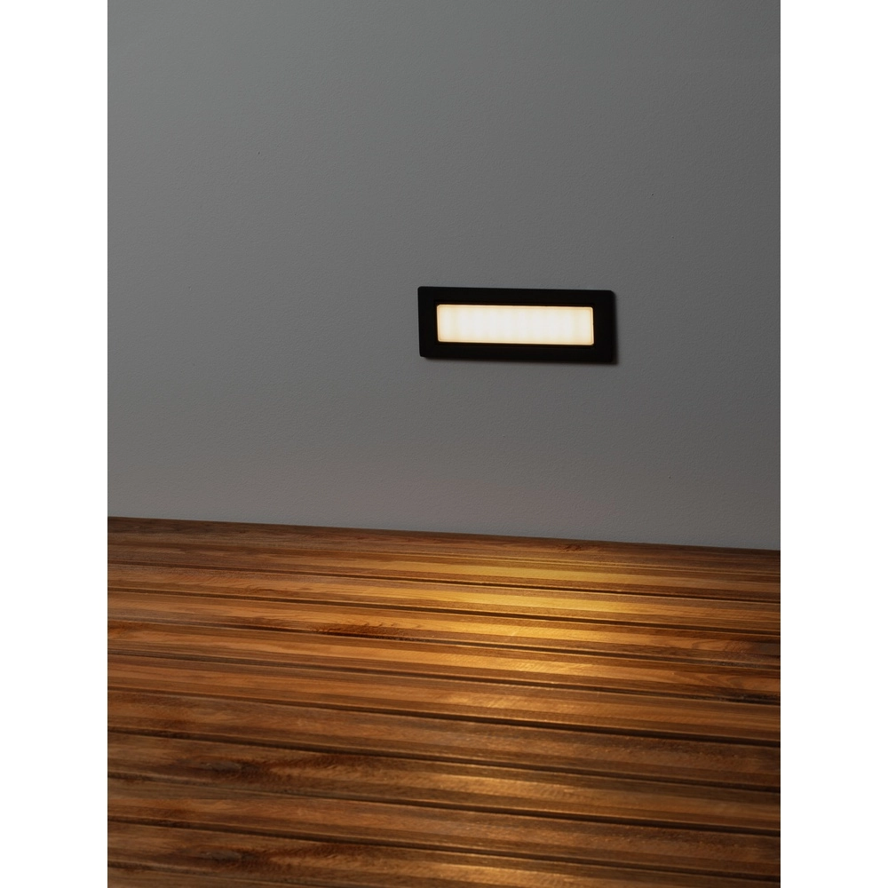 Luminaire encastré noir Echo Orientable Luminaire encastré noir Echo Orientable