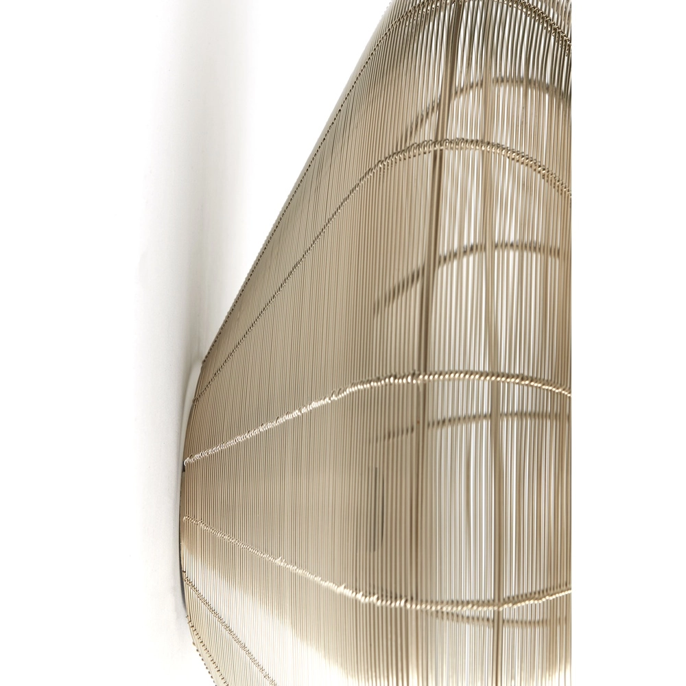 Lampe de plafond en métal Bahoto Ø 40 cm - or clair Light & Living 8717807706036