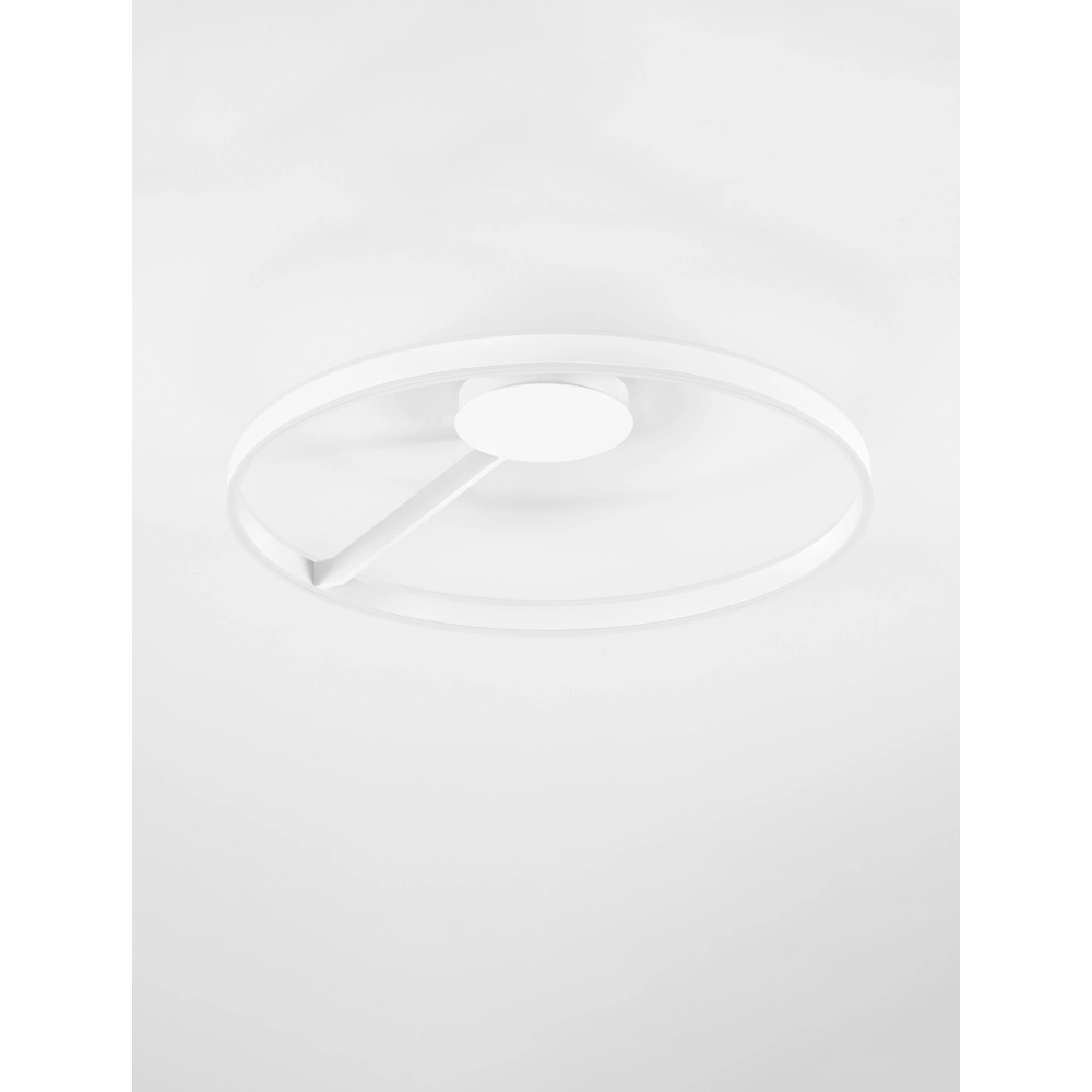 Plafonnier Bianco blanc Ø 80cm Lyora 5212017473868