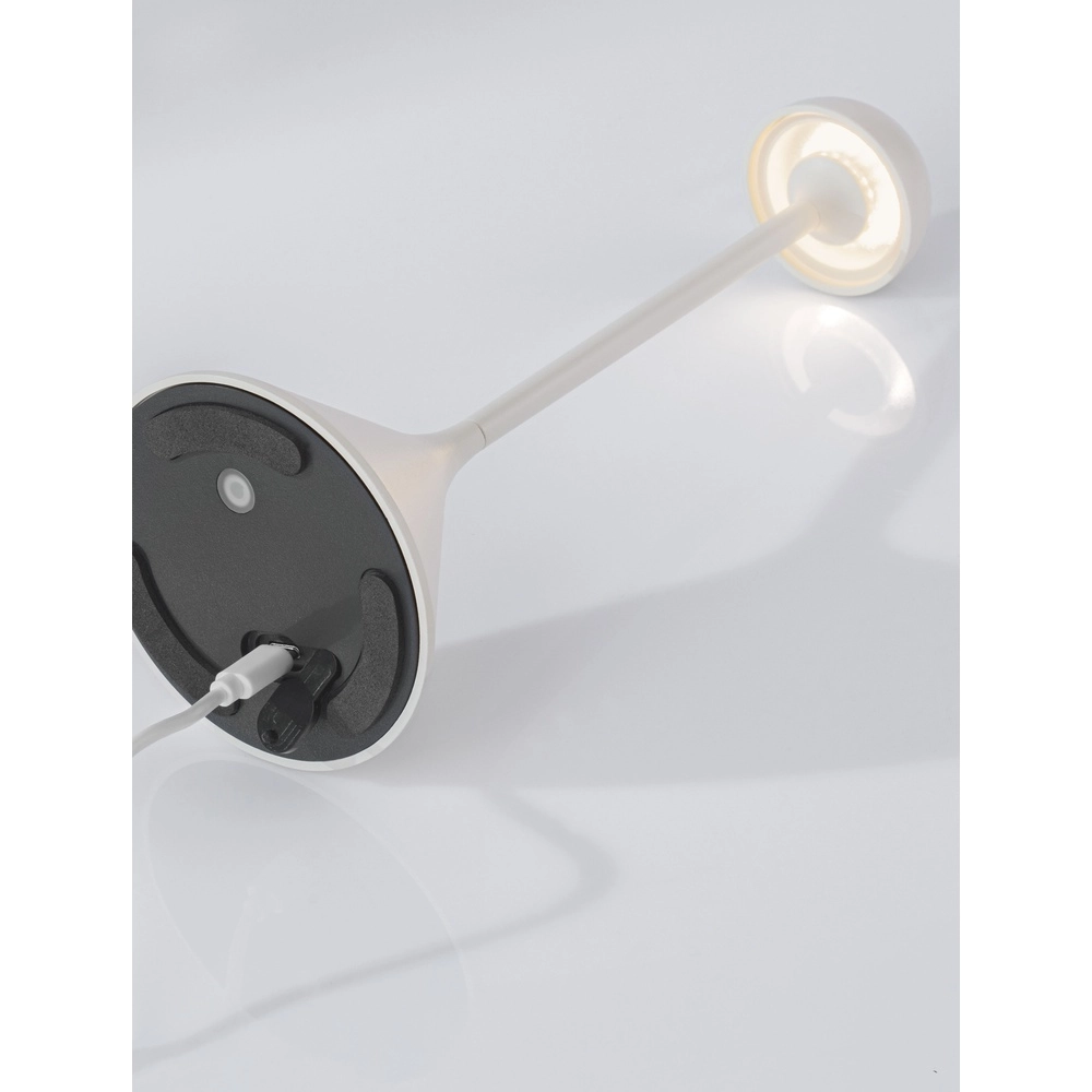 Lampe de table Dalt blanc rechargeable avec USB Lyora 5212017477033