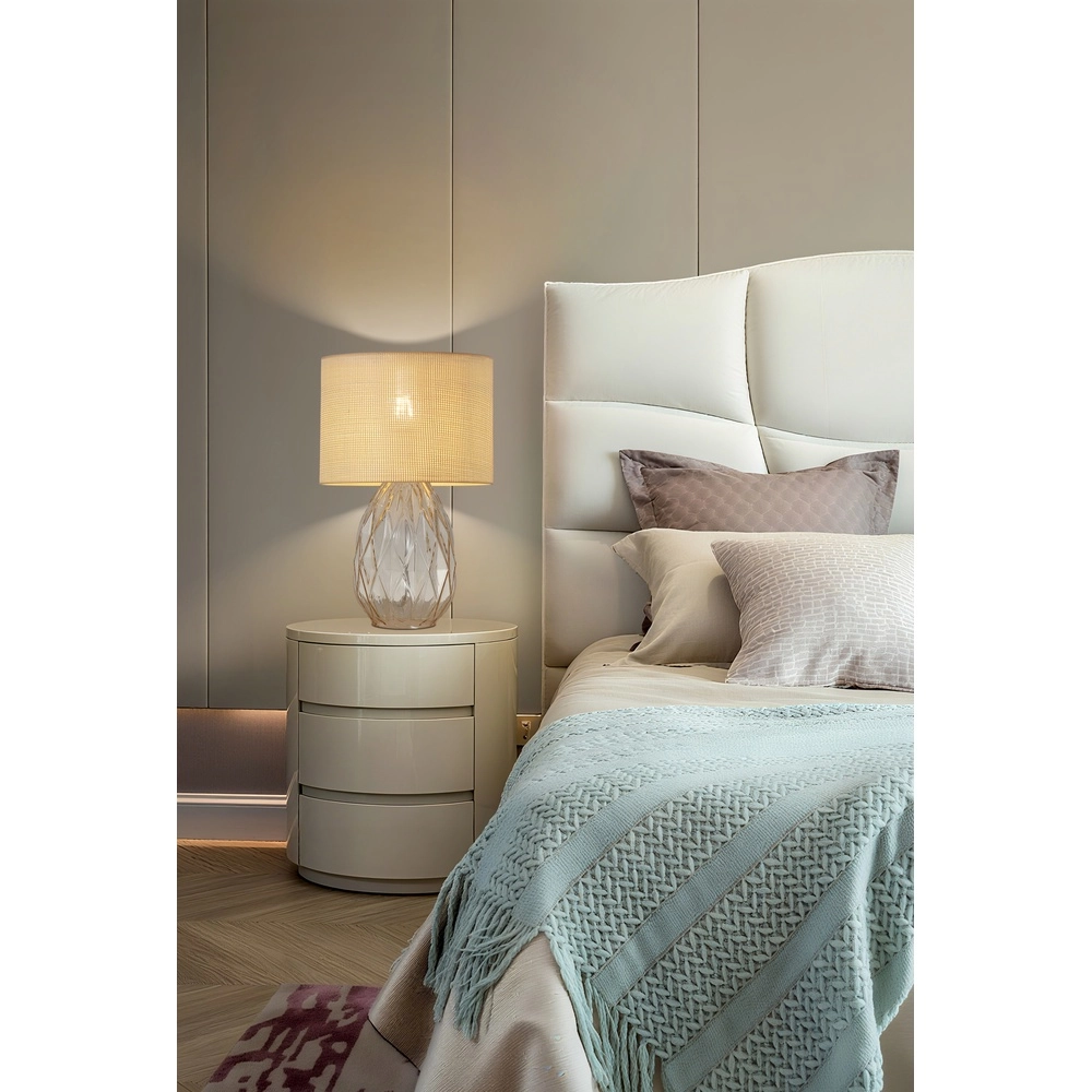 Lampe de table Diane champagne Searchlight 5053423300801