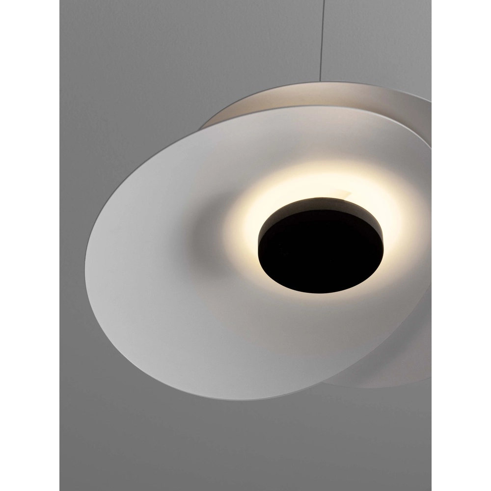 Suspension Olea design blanc Ø 48cm Lyora 5212017456960