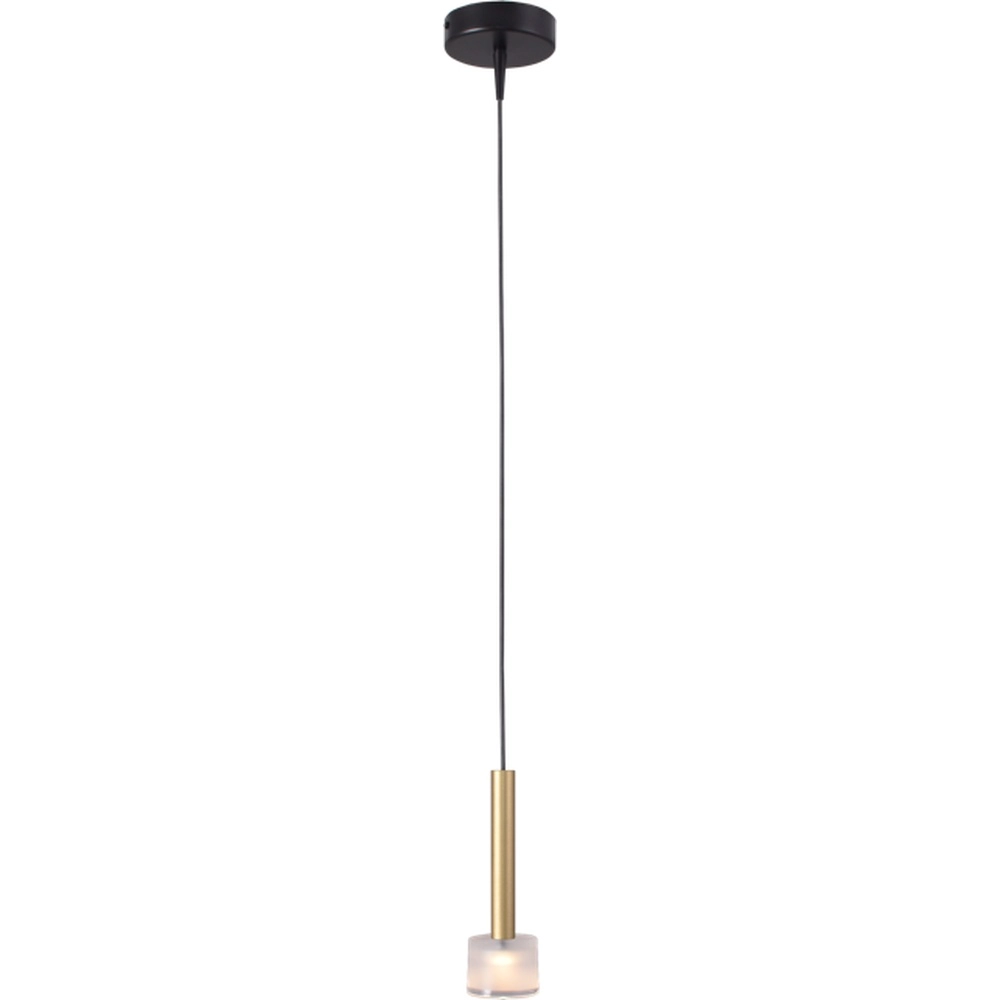 Pendentif en plomb Fabro matte gold