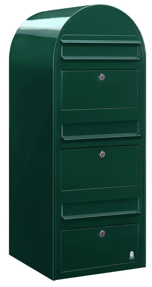 Boites aux lettres Trio 6005 Vert foncé Boites aux lettres Trio 6005 Vert foncé