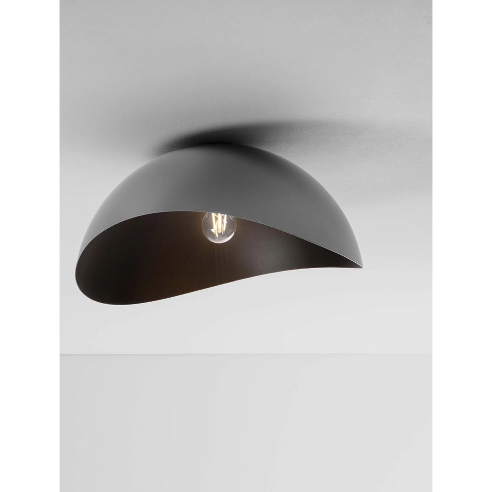 Plafonnier Opsi noir Ø 50cm Plafonnier Opsi noir Ø 50cm