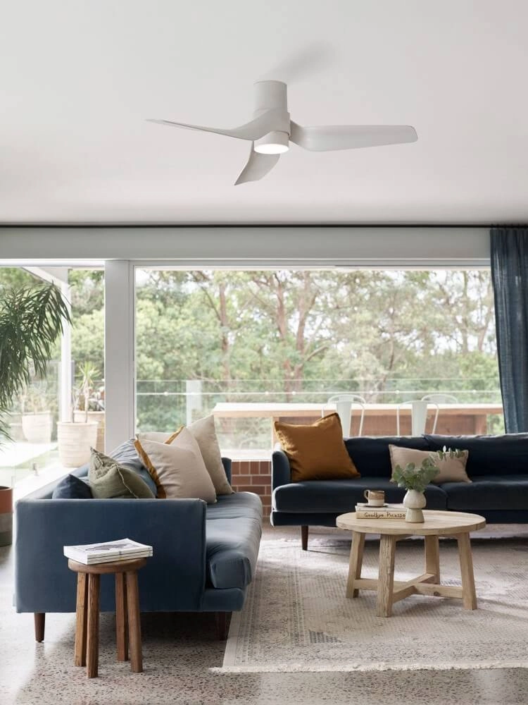 Ventilateur de plafond avec lampe Nautica Ø 132cm blanc Beacon 9333509174769