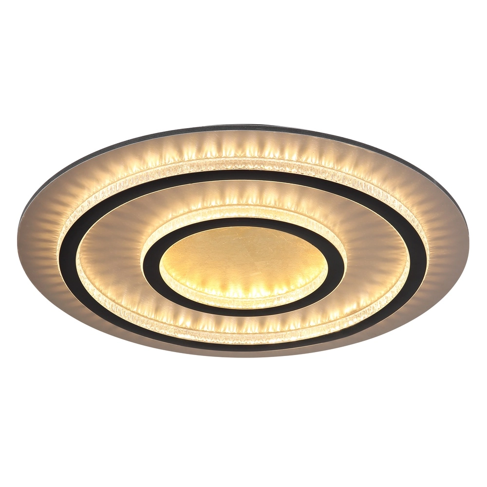 Lampe de plafond Jayden noir Ø 55cm Globo 9007371533848