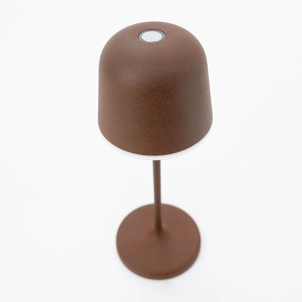 Lampe de table Mannera Rechargeable brun rouille Eglo 9008606355532