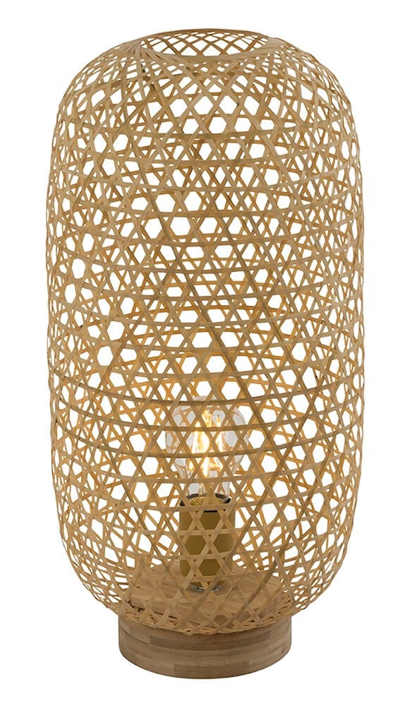 Lampadaire en rotin Mirena 46 cm de haut