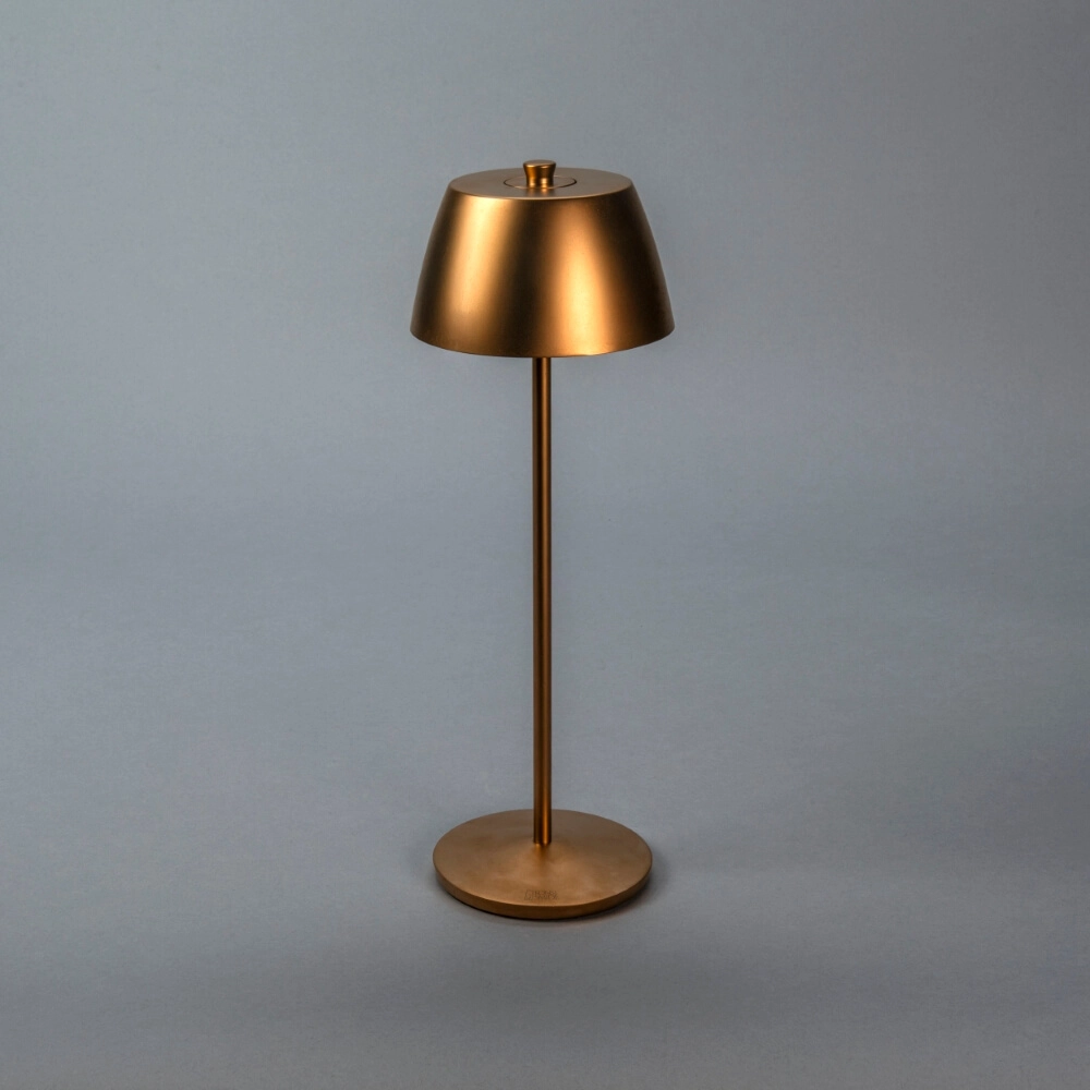 Lampe de table rechargeable Eze cuivre Lampe de table rechargeable Eze cuivre