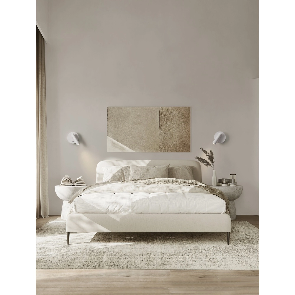 Lampe de chevet Tico blanc Lyora 5212017473165