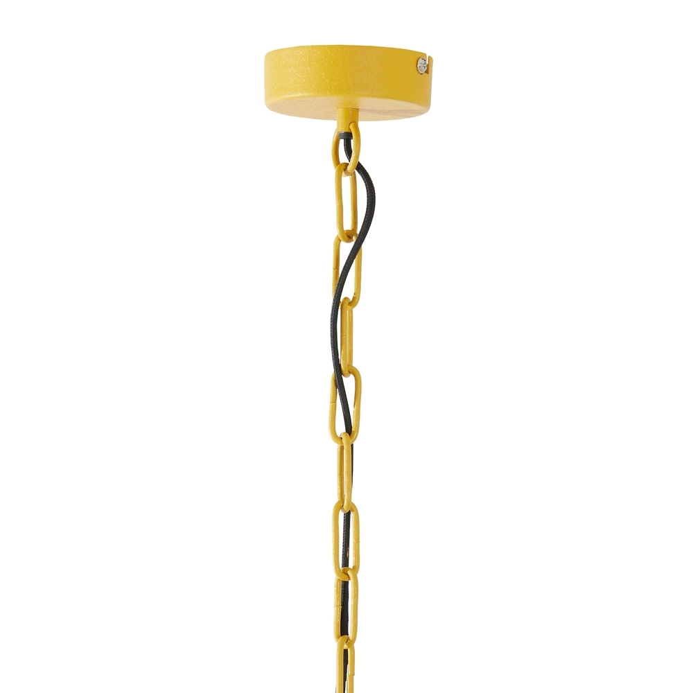 Lampe suspendue Neiva Ø 46cm - jaune ocre - 1x E27 Light & Living 8717807807931