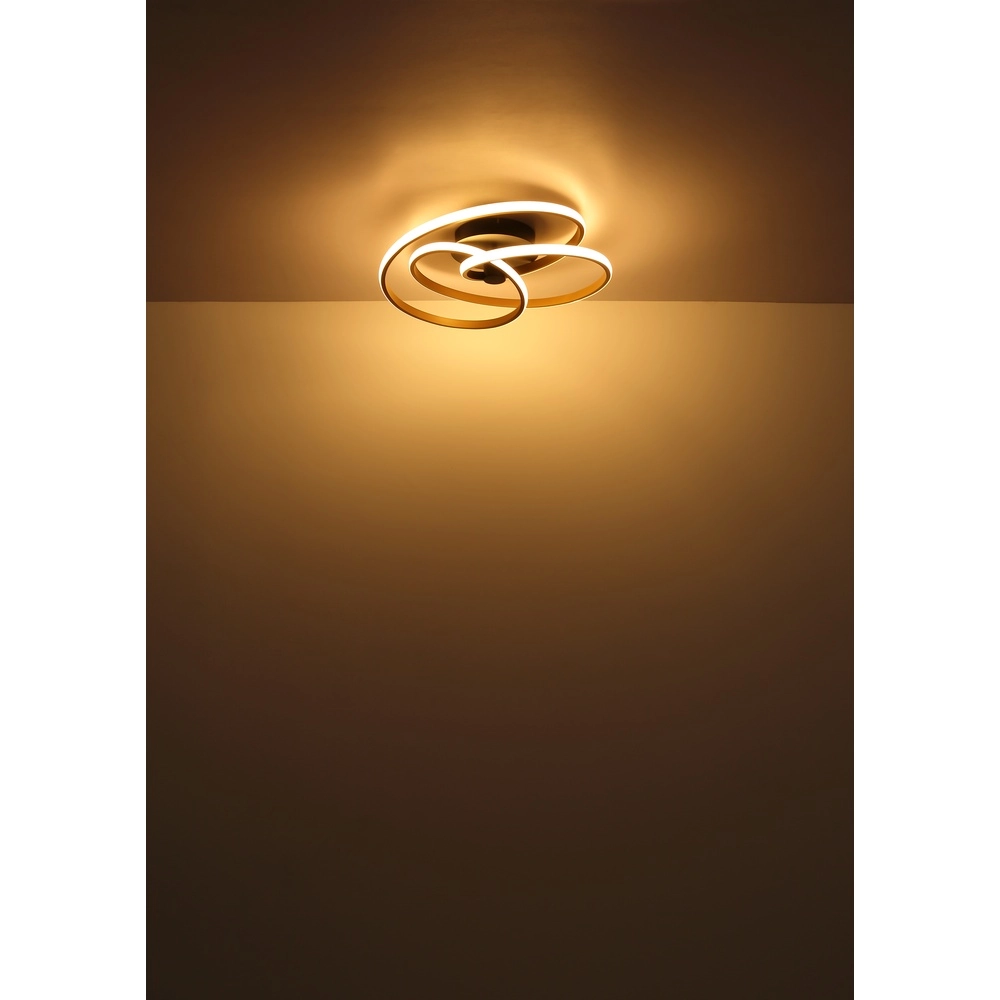 Lampe de plafond moderne Glyxar Noir Globo 9007371453788