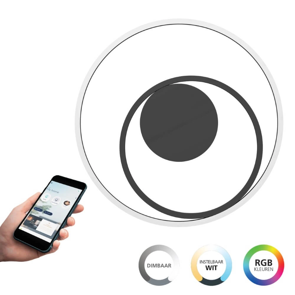 Plafonnier LED Zigbee Calagrano-Z Ø45cm Eglo 9008606262229