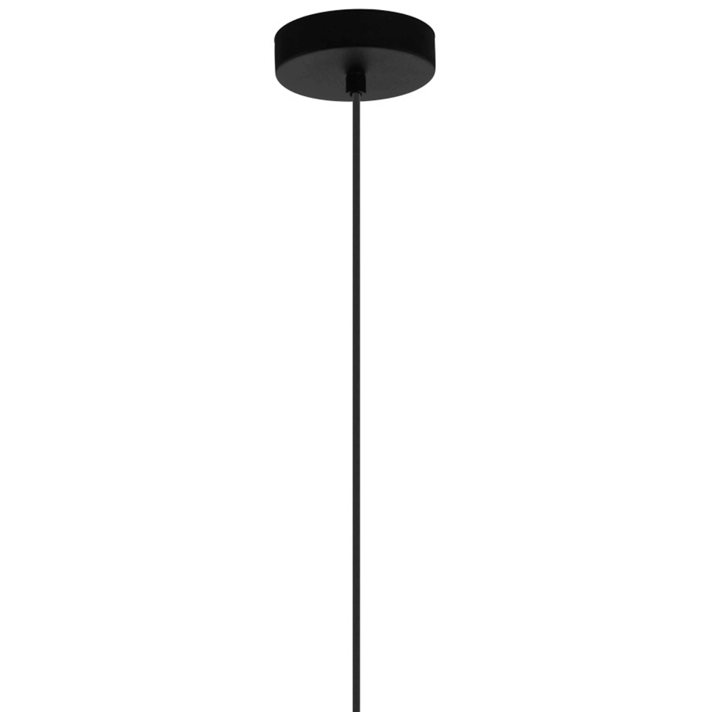 Lampe à suspension en verre Roding avec corde Eglo 9002759436179