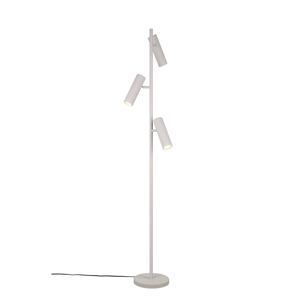 Lampadaire design Soka gris