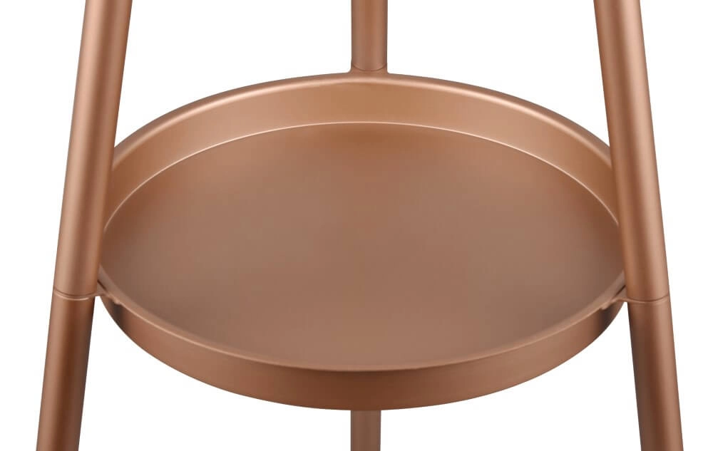 Lampadaire sur pied Colette noir avec de l'or Trio 4017807574555