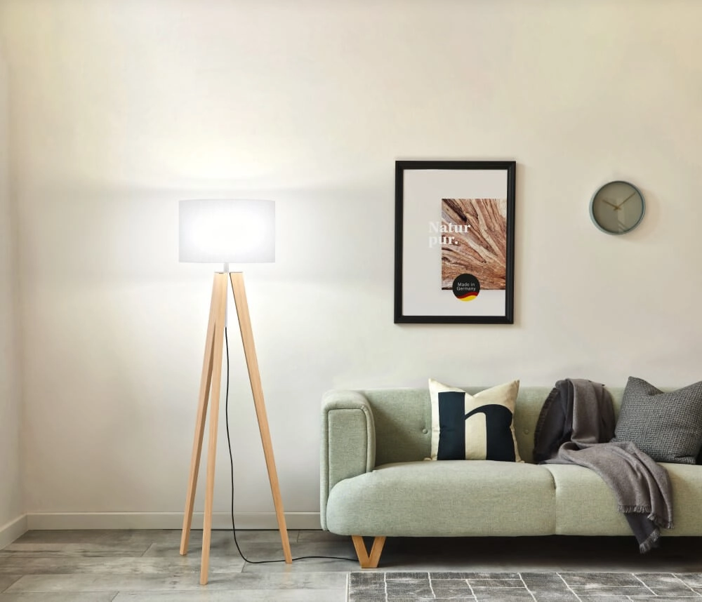 Trépied Shine-Wood avec capuche blanche Fischer & Honsel 4003694404785