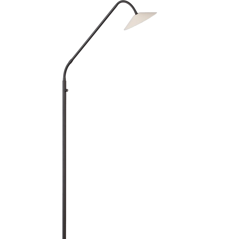 Lampe de lecture au sol Ceppo noir et blanc Masterlight 8718121348025
