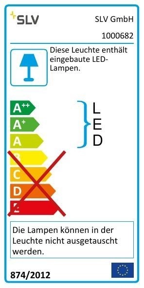 Lampe de jardin LED Aponi 90 cm anthracite SLV 4024163189743