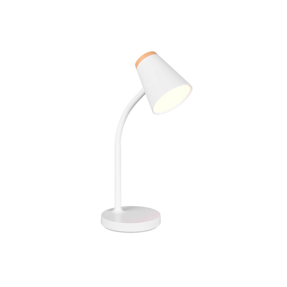 Lampe de table Pongo blanc Trio 4017807642681