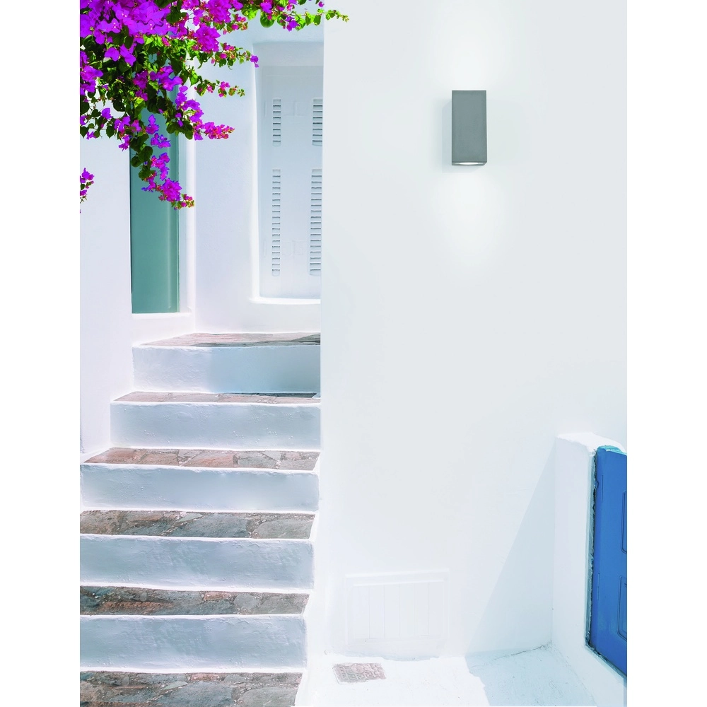 Spot carré Fuento gris béton 18cm Lyora 5212017426895