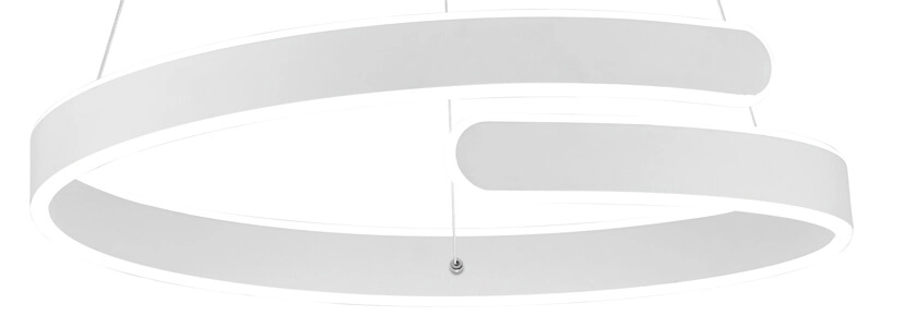 Lampe suspendue LED Parma blanc Trio 4017807525724