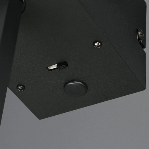 Lampe murale moderne Cassino noir 67,5 cm Trio 4017807683202