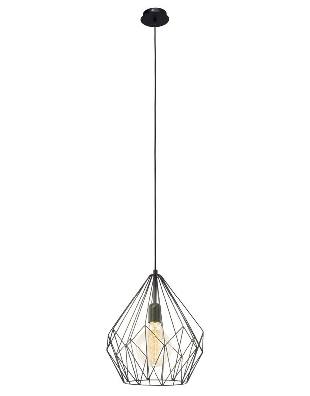 Lampe à suspension Carlton noir Eglo 9002759492571