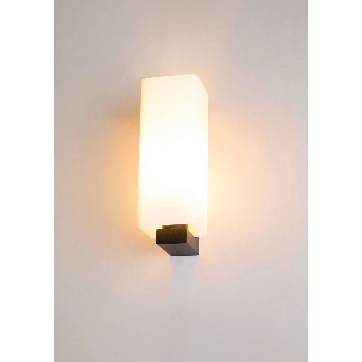 Applique Quadrass 28 cm noir SLV 4024163235877