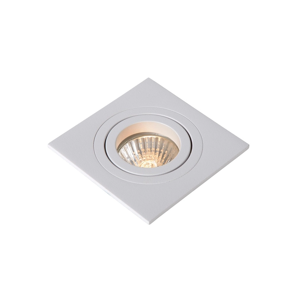 Projecteur encastré Tube Blanc carré Lucide 5411212220899
