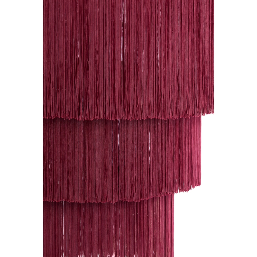 Lampe pendante à corde Malaika Ø 45cm - violet foncé Light & Living 8717807834036