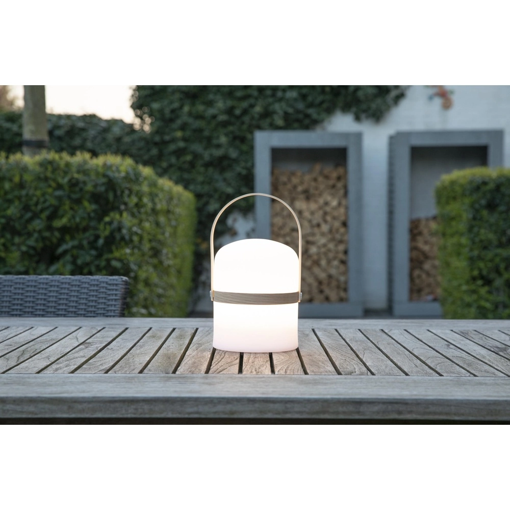 Lampe de table rechargeable Joe IP44 blanc Lucide 5411212061201