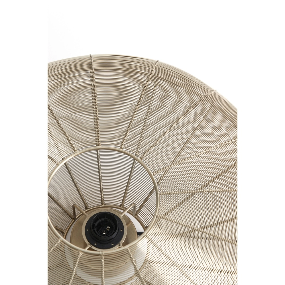 Lampe de plafond en métal Bahoto Ø 40 cm - or clair Light & Living 8717807706036