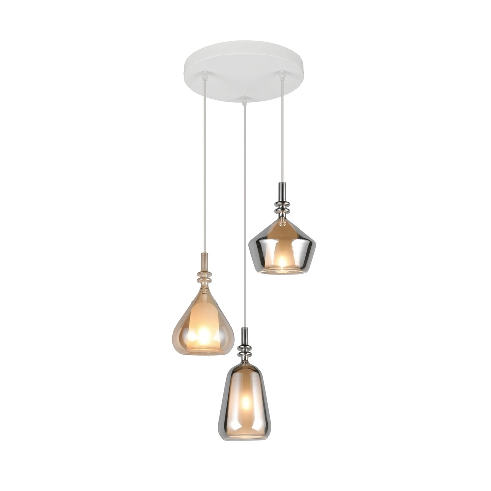 Lampe suspendue Aldea 3-lumière